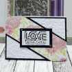 Picture of Lisa Horton Crafts Layering Stencils | Σετ Στενσιλ με Floral Φόντο - Floribunda Background, 8 τεμ.