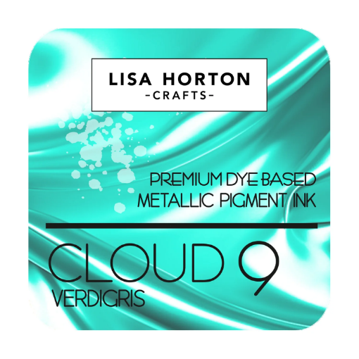 Picture of Lisa Horton Crafts Cloud 9 Metallic Ink Pad | Μεταλλικό Μελάνι, Verdigris