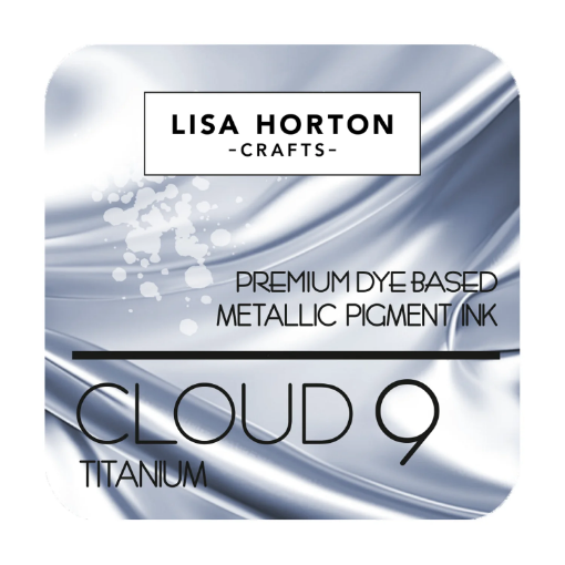 Picture of Lisa Horton Crafts Cloud 9 Metallic Ink Pad - Μεταλλικό Μελάνι Titanium