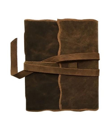 Picture of Lamali Yaatra Leather Traveler’s Notebook 13 x 19 cm | Χειροποίητο Δερμάτινο Journal με 100% Βαμβακερό Χαρτί - 180 σελ.