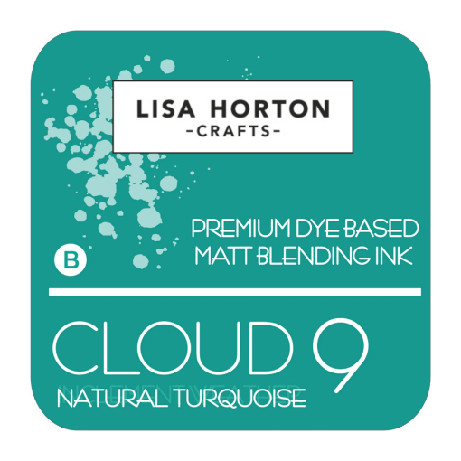 Picture of Lisa Horton Crafts Cloud 9 Matt Blending Ink Pad - Ματ Μελάνι Natural Turquoise