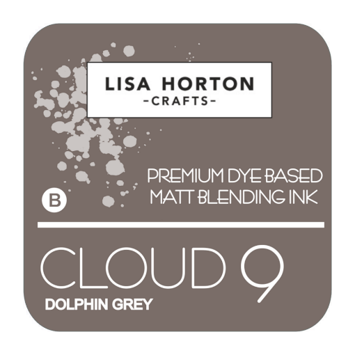 Picture of Lisa Horton Crafts Cloud 9 Matt Blending Ink Pad - Ματ Μελάνι Dolphin Grey