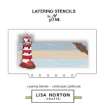 Picture of Lisa Horton Crafts Layering Stencils | Σετ Στενσιλ με Φάρο - Landscape Lighthouse, 11 τεμ.