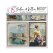 Picture of Ciao Bella Σετ Χαρτιών 6''x6'' Deluxe Silver & Vellum - Eastern Journey, 6 τεμ.