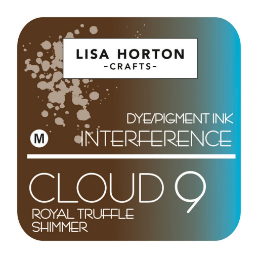 Picture of Lisa Horton Crafts Cloud 9 Interference Ink Pad | Ιριδίζον Μελάνι που Αλλάζει Χρώμα - Royal Truffle Shimmer
