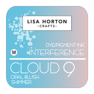Picture of Lisa Horton Crafts Cloud 9 Interference Ink Pad | Ιριδίζον Μελάνι που Αλλάζει Χρώμα - Opal Blush Shimmer