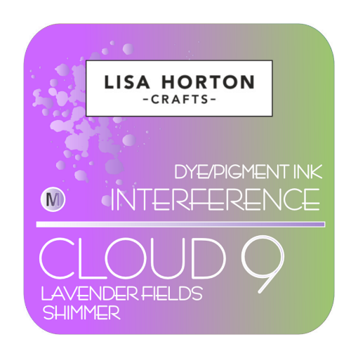 Picture of Lisa Horton Crafts Cloud 9 Interference Ink Pad | Ιριδίζον Μελάνι που Αλλάζει Χρώμα - Lavender Fields Shimmer