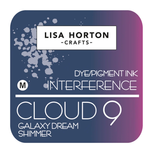 Picture of Lisa Horton Crafts Cloud 9 Interference Ink Pad | Ιριδίζον Μελάνι που Αλλάζει Χρώμα - Galaxy Dream Shimmer