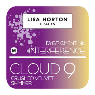Picture of Lisa Horton Crafts Cloud 9 Interference Ink Pad | Ιριδίζον Μελάνι που Αλλάζει Χρώμα - Crushed Velvet Shimmer