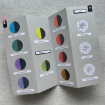 Picture of Lisa Horton Crafts Cloud 9 Ink School | Σετ Στένσιλ – Colour Swatches & Colour Blends, 4 τεμ.