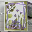 Picture of Lisa Horton Crafts 3D Embossing Folder | Μήτρα για Ανάγλυφα – Wildflowers, 6x6”