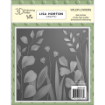 Picture of Lisa Horton Crafts 3D Embossing Folder | Μήτρα για Ανάγλυφα – Wildflowers, 6x6”