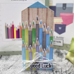 Picture of Lisa Horton Crafts 3D Embossing Folder | Μήτρα για Ανάγλυφα – Pencil Crayons, 6x6”