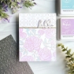 Picture of Pinkfresh Studio Cling Rubber Background Σφραγίδα A2 - Peony Print