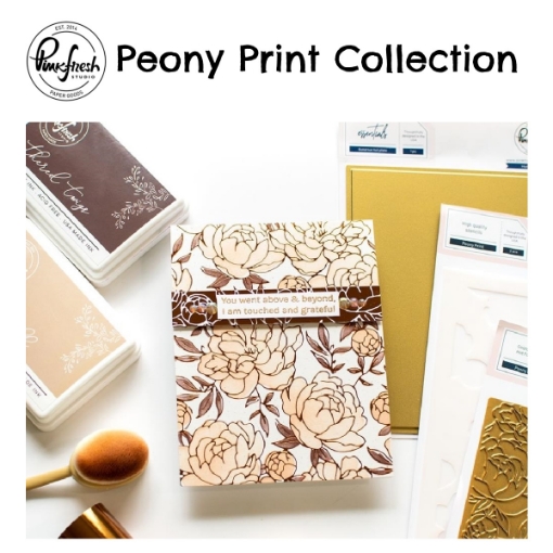 Picture of Pinkfresh Studio Peony Print - Συλλογή με Παιώνιες