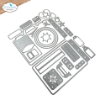 Picture of Elizabeth Craft Designs Dies by Cute & Whimsical | Σετ Μήτρες Κοπής – Build a Book: Camera and Suitcase, 32 τεμ.
