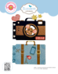Picture of Elizabeth Craft Designs Dies by Cute & Whimsical | Σετ Μήτρες Κοπής – Build a Book: Camera and Suitcase, 32 τεμ.
