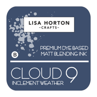 Picture of Lisa Horton Crafts Cloud 9 Matt Blending Ink Pad - Ματ Μελάνι Inclement Weather
