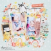 Picture of Mintay Papers Μπλοκ Scrapbooking Διπλής Όψης 6" x 6" - Childhood