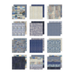 Picture of Tim Holtz Idea-ology Μπλοκ Scrapbooking Διπλής Όψης 12" x 12" – Palette Collection, Indigo