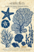 Picture of Graphic 45 Ocean Blue Keepsake Kit with Exclusive Metal Die-Set - Συλλεκτικό Σετ Scrapbooking 12" x 12" με Αποκλειστική Μήτρες Κοπής