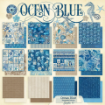 Picture of Graphic 45 Ocean Blue Keepsake Kit with Exclusive Metal Die-Set - Συλλεκτικό Σετ Scrapbooking 12" x 12" με Αποκλειστική Μήτρες Κοπής