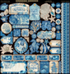 Picture of Graphic 45 Ocean Blue Keepsake Edition - Συλλεκτικό Σετ Χαρτιών Scrapbooking & Διακοσμητικών 12" x 12"