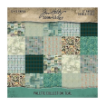Picture of Tim Holtz Idea-ology Μπλοκ Scrapbooking Διπλής Όψης 12" x 12" – Palette Collection, Teal
