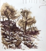 Picture of Aitoh Bamboo Pen | Διπλή Πένα Μπαμπού για Καλλιγραφία, Sumi-E & Μελάνια - Large 