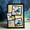 Picture of AALL & Create Clear Stamps by Autour De Mwa & Co | Σετ Σφραγίδες – Dispatch Transit: Miniature Postage Stamps, 7 τεμ.