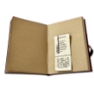 Picture of Lamali Routard Leather Traveler’s Notebook 11 x 15 cm | Χειροποίητο Δερμάτινο Notebook με Kraft Χαρτί - 160 σελ.