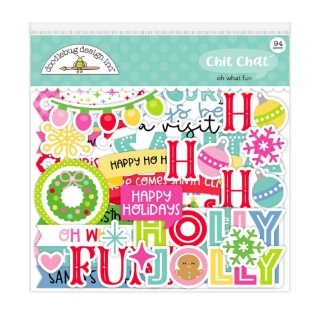 Picture of Doodlebug Design Chit Chat | Διακοσμητικά Die-Cuts - Oh What Fun, 94τεμ.