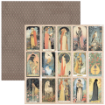 Picture of Ciao Bella Χαρτιά Scrapbooking Patterns Pad 12” x 12” – Courtly Love, 8 τεμ.