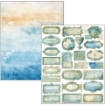 Picture of Ciao Bella Βιβλίο Χαρτιών & Ephemera για Mixed Media A4 Maxi – Edge of the Ocean