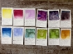 Picture of Daniel Smith Extra Fine Watercolors Colors of Inspiration Dot Card | Κάρτα Δοκιμής Ακουαρέλας, 18 Χρώματα