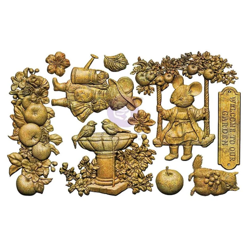 Picture of Prima Marketing Decor Mould – Καλούπι Σιλικόνης 5" x 8" – Homegrown Collection, Sweet Garden
