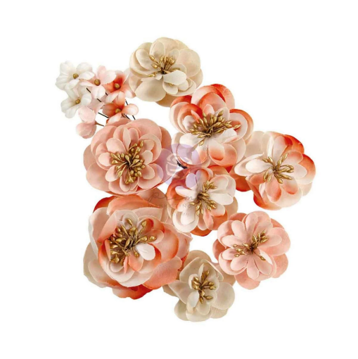 Picture of Prima Marketing Χάρτινα Λουλούδια – Homegrown Collection, Apple Blossom Garden, 9τεμ.