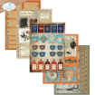 Picture of Elizabeth Craft Designs Patterned Cardstock A5 | Χαρτιά Rest & Relaxation Everyday Ephemera 2, A5