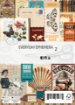 Picture of Elizabeth Craft Designs Patterned Cardstock A5 | Χαρτιά Rest & Relaxation Everyday Ephemera 2, A5