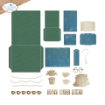 Picture of Elizabeth Craft Designs Dies by Everyday Memories | Σετ Μήτρες Κοπής – Rest & Relaxation: Library Pockets & Accessories, 19 τεμ.
