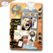 Picture of Elizabeth Craft Designs Dies by Everyday Memories | Σετ Μήτρες Κοπής – Rest & Relaxation: Rounded Travel Page, 20 τεμ.