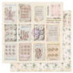 Picture of Prima Marketing Συλλογή Χαρτιών Scrapbooking 12” x 12” | Buttons & Keepsakes by Frank Garcia