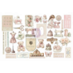 Picture of Prima Marketing Ephemera | Διακοσμητικά Εφήμερα Buttons & Keepsakes Stitched Clippings by Frank Garcia, 76τεμ