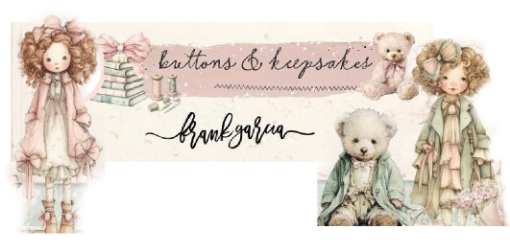 Picture of Prima Marketing Buttons & Keepsakes by Frank Garcia | Συλλογή Scrapbooking & Paper Crafts