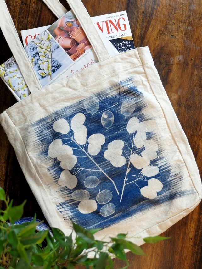 cyanotype - tote bag