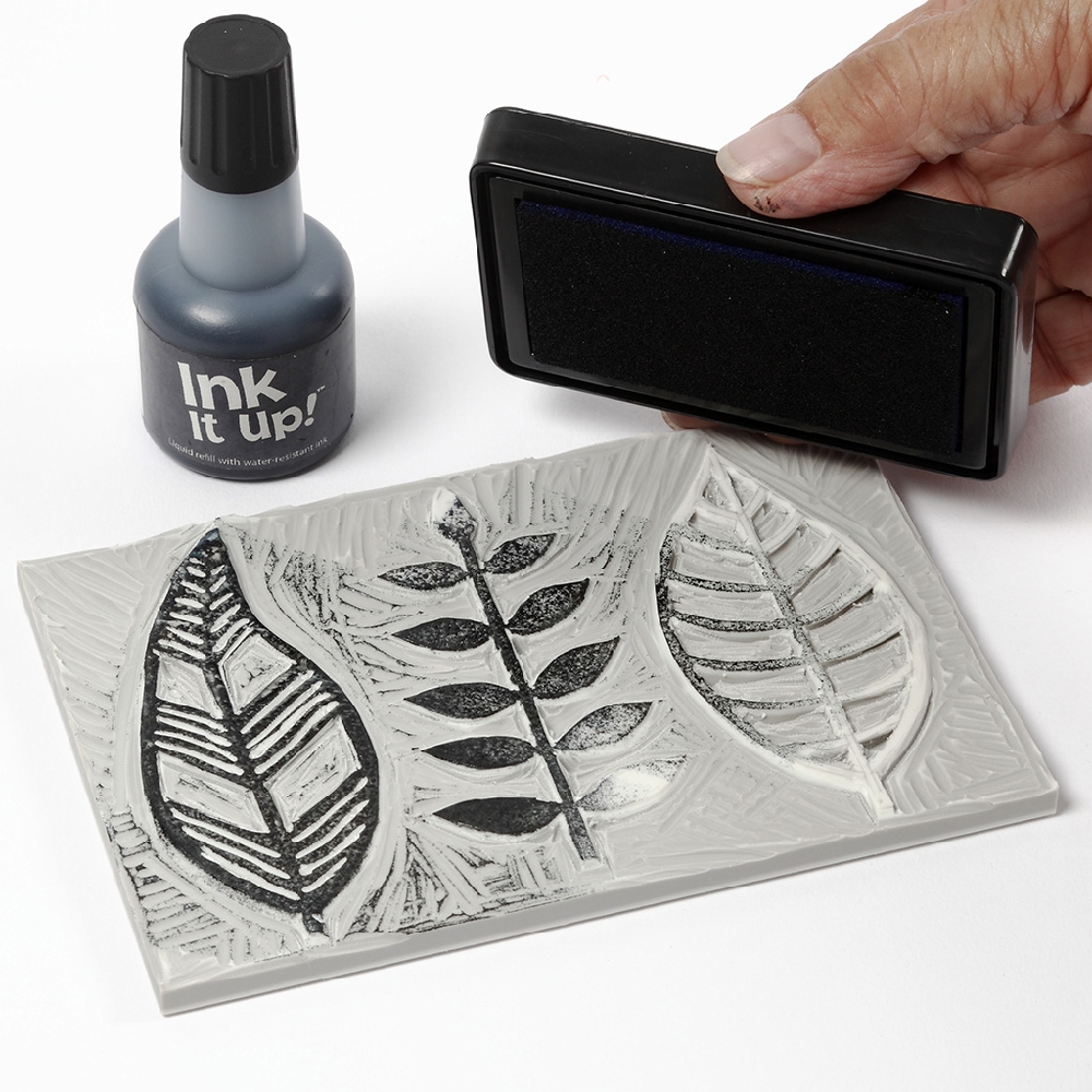inking carving block